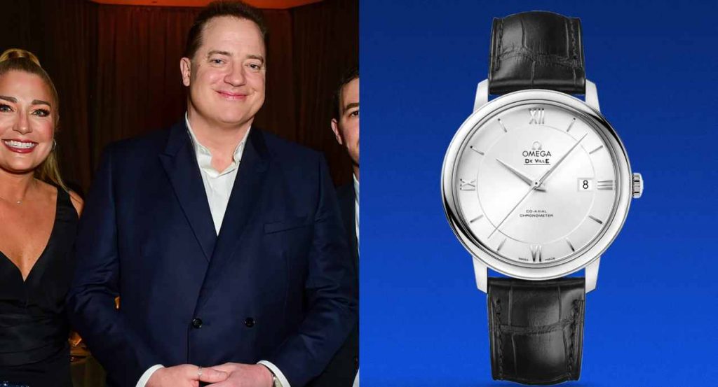 Brendan Fraser wears a watch on his wrist that will win you over in no time
