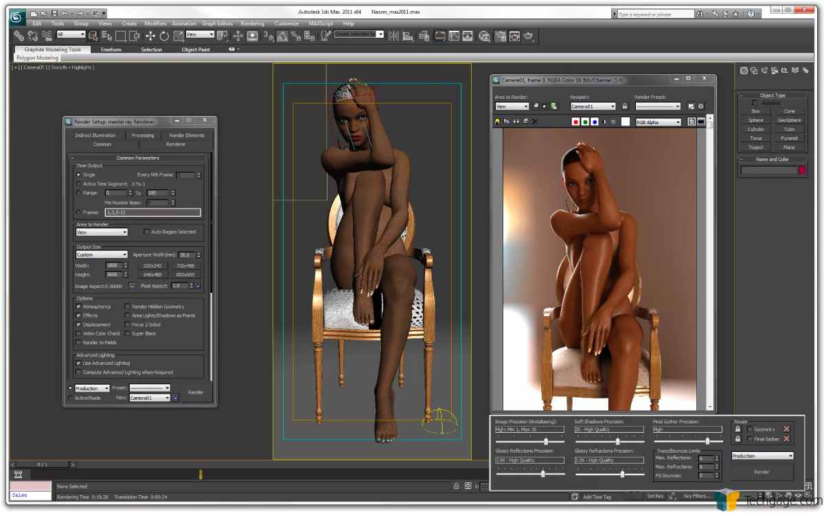 3D renderings studio