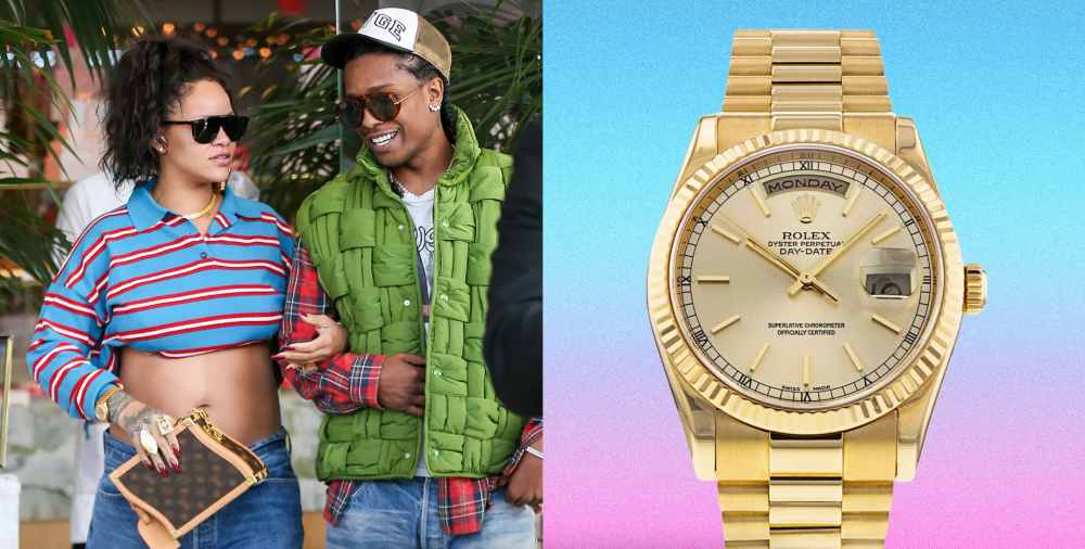 Rihanna enhances the beauty of the most classic of Rolex models with her style